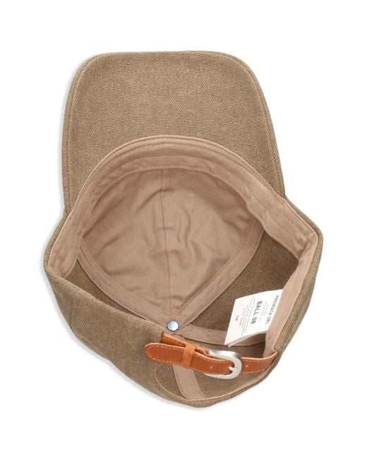 Premiata Brown Ball 8 Baseball Cap