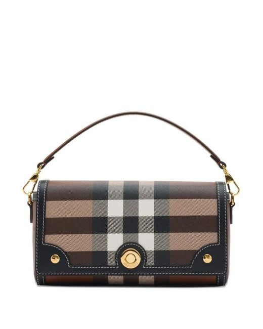 Burberry Note Shopper in het Metallic