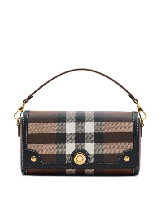 Burberry Metallic Note Tote Bag