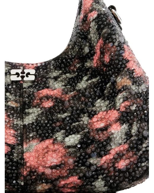 Ganni Black Tote Bags