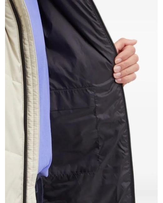 Jack Wolfskin Natural Deutzer Quilted Hooded Coat