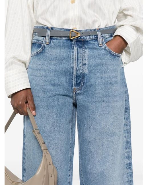 FRAME Blue Loose Jeans