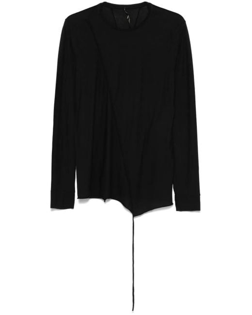 Masnada Black Cotton T-Shirt for men