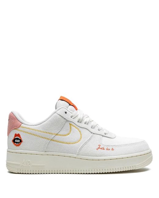 Nike White Air Force 1 '07 "Rock N' Roll" Sneakers