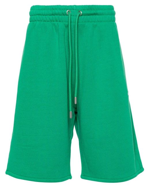 Pantalones cortos de chándal con bordado Arrows Off-White c/o Virgil Abloh de hombre de color Green