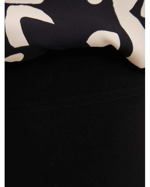 Joseph Ribkoff Black Seam-Detail High-Waisted Trousers