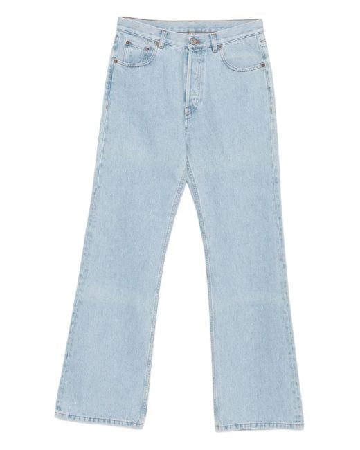 Husbands Blue Five-Pocket Jeans for men