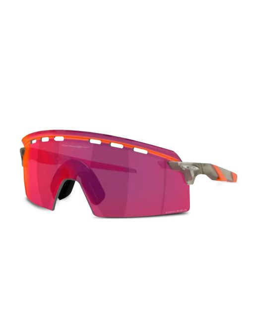 Oakley Pink Lunettes De Soleil Couvrantes Encoder Strike Vented for men