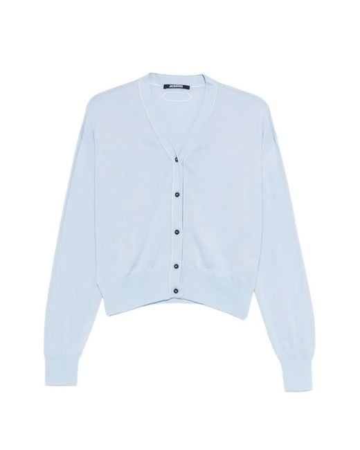 Jacquemus Blue Cardigan The J