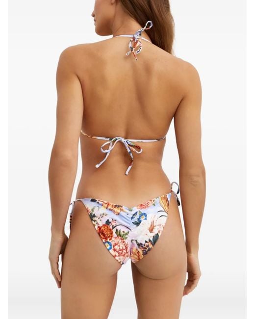 Agua Bendita Natural Lolita Numen Triangle Bikini Top