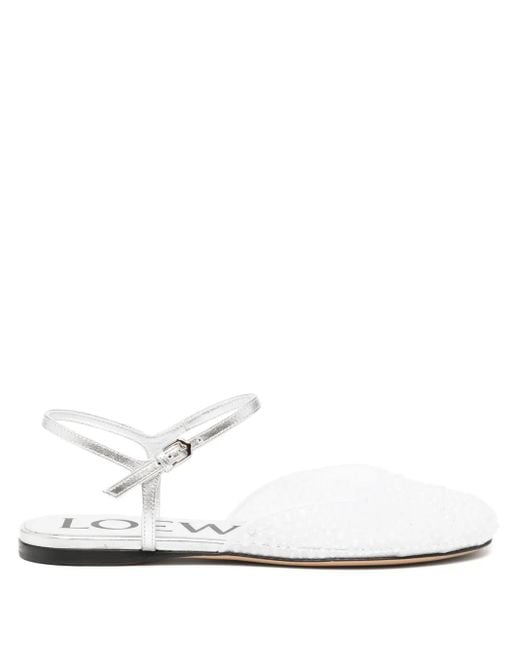 Loewe White Toy Flat