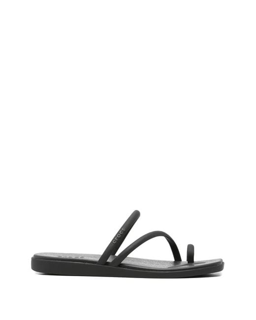 CROCSTM Black Miami Toe-Loop Strap Sandals