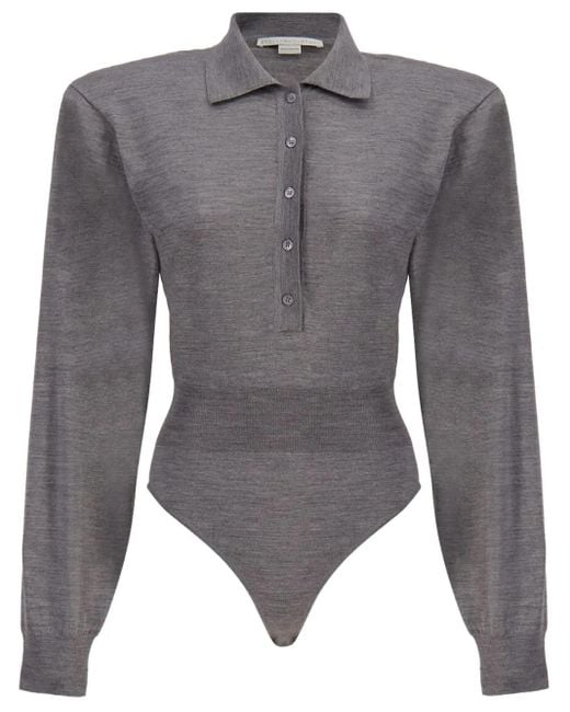 Stella McCartney Gray Polo Body