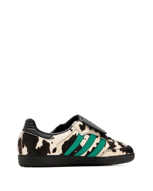 Adidas Green Samba Lt Strap Sneakers