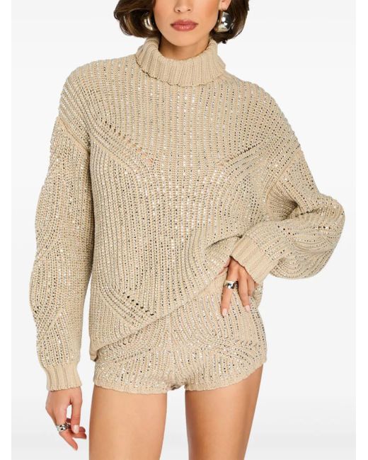 Maglione Camden di retroféte in Natural