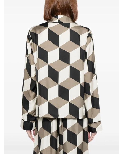 Cynthia Rowley Black The Illusion Shirt