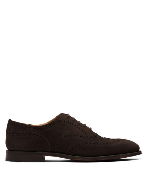 Church's Chetwynd Suede Oxford Brogues in Brown for Men | Lyst