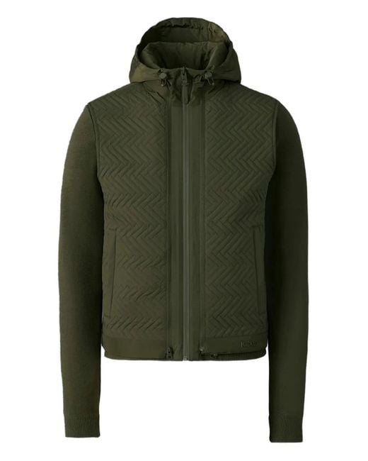 Mackage Gesteppte Barrett Kapuzenjacke in Green für Herren