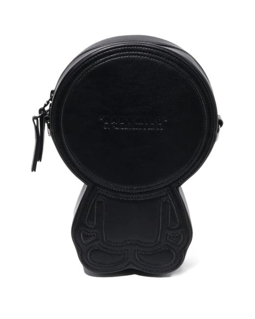 A Bathing Ape Black Zip-Fastening Messenger Bag for men