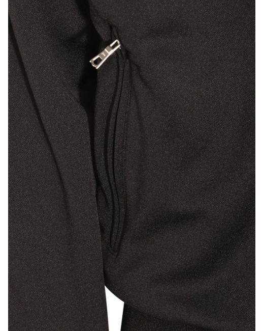 Palm Angels Black Logo-Embroidered Jacket for men