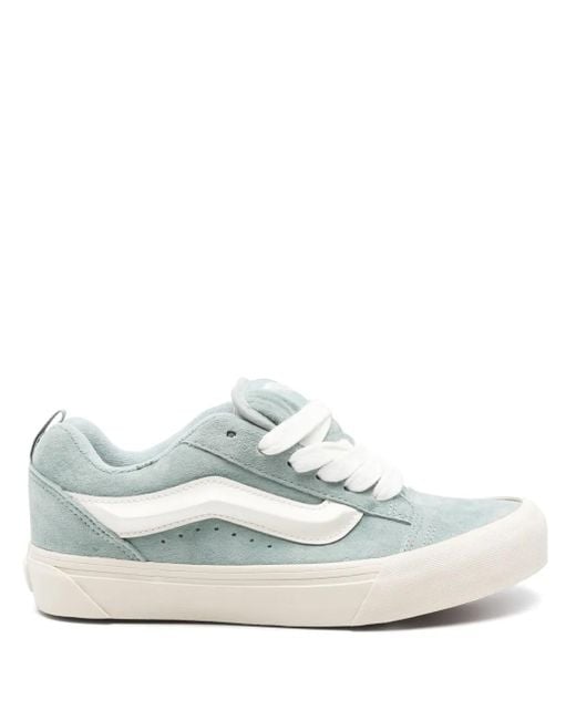 Vans White Knu Skool Sneakers