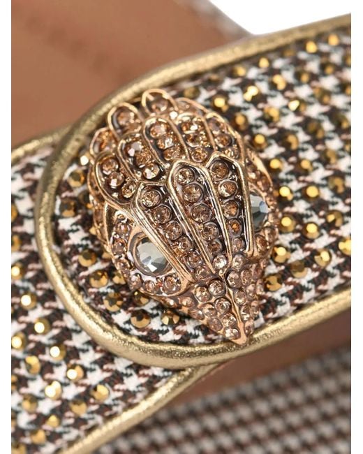 Kurt Geiger Kensington Langley 75mm サンダル Metallic