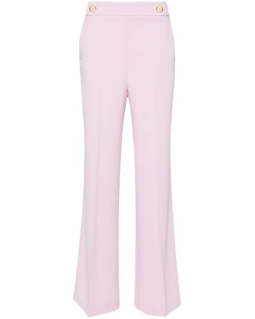 Pantalones palazzo con pinzas Pinko de color Pink