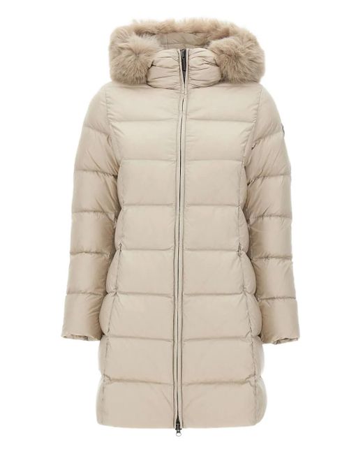 Colmar エコファートリム パデッドコート Natural