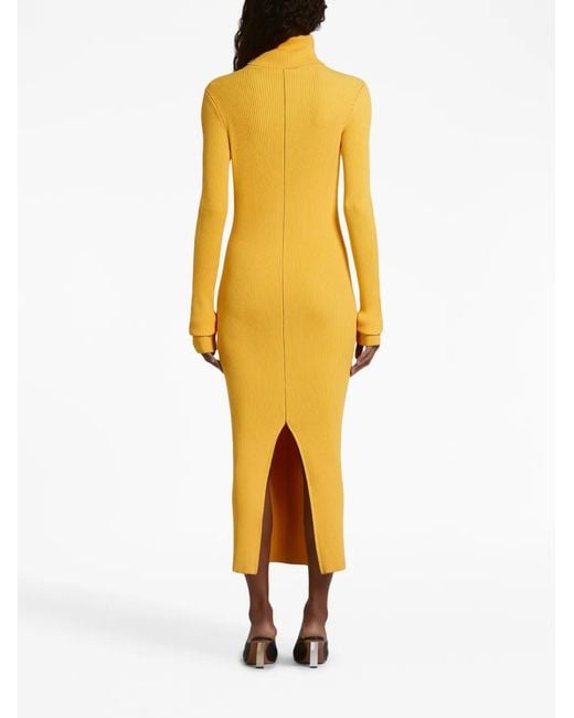 Marni Yellow Marine Dresses