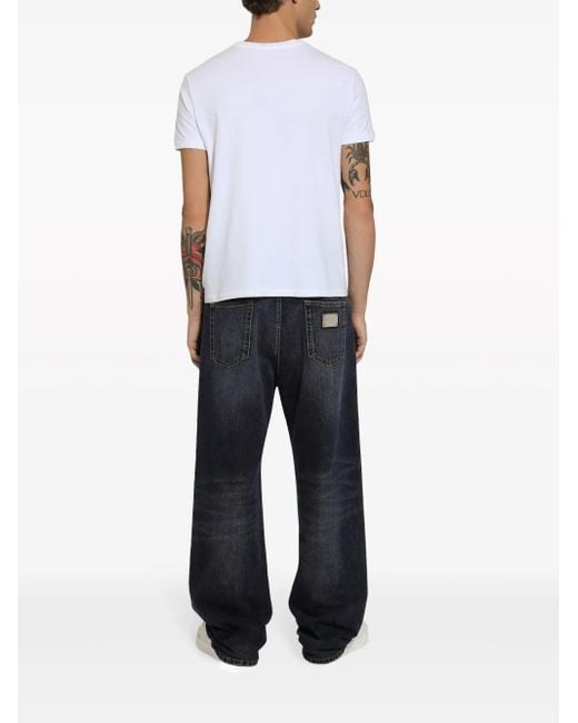 Dolce & Gabbana Jeans Mit Weitem Bein in Blue für Herren