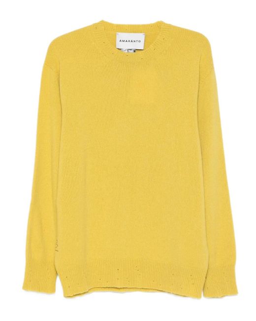 Jersey Con Perforaciones Amaranto de hombre de color Yellow