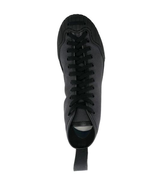 Sunnei Black Isi High-Top Sneakers