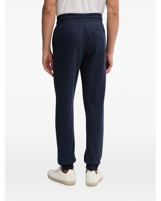 Hackett Blue Logo-Patch Drawstring Track Pants for men