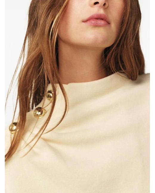 Ba&sh Natural Robbie Sweatshirt
