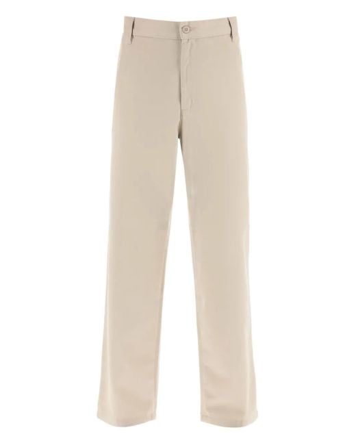 Carhartt Natural Button-Fly Trousers for men