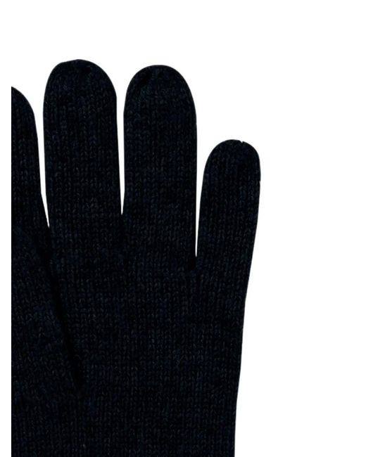 Bompard Black Gants En Cachemire