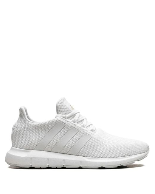Adidas White Swift Run 1.0 "Cloud" Sneakers