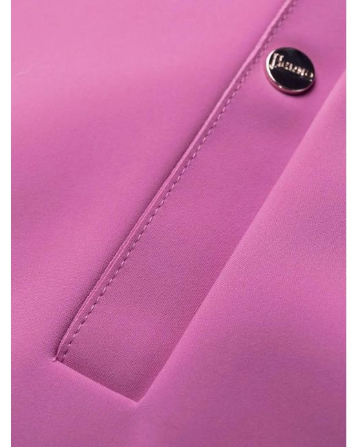 Herno Pink Concealed-Fastening Coat