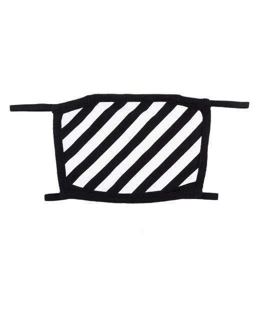 Off-White c/o Virgil Abloh Black Iconic Arrow Face Mask