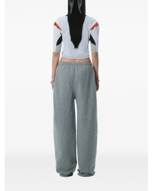 Alexander Wang Blue Graphic Articulated Trousers
