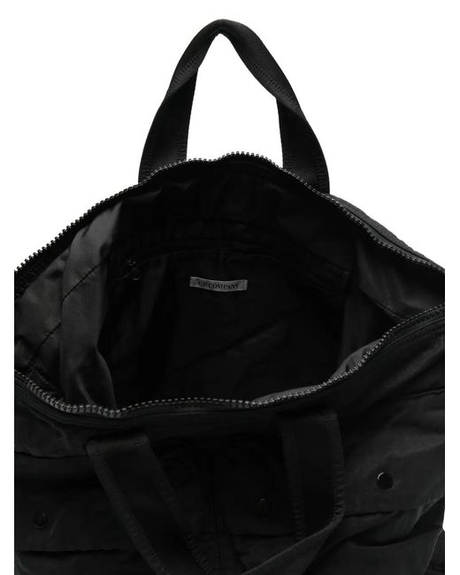 C P Company Black C. P. Company "Nylon B" Tote Bag