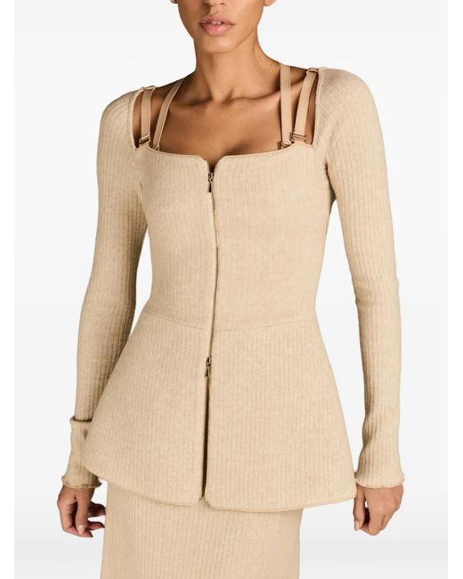 MARK-OFF Natural Beverly Long Dress