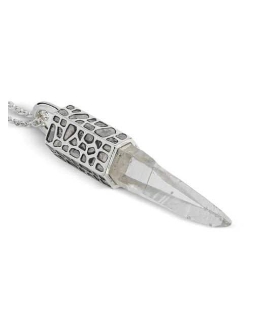 Parts Of 4 Metallic Sterling Talisman Zultanite Necklace