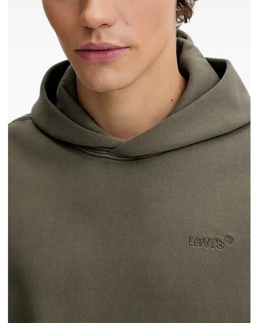 Levi's Gray Relaxed Hoodie for men