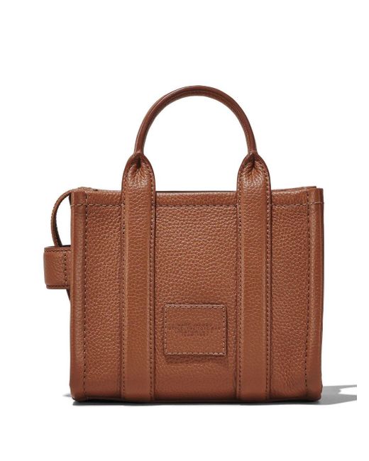 Marc Jacobs Brown The Leather Crossbody Tote Bag