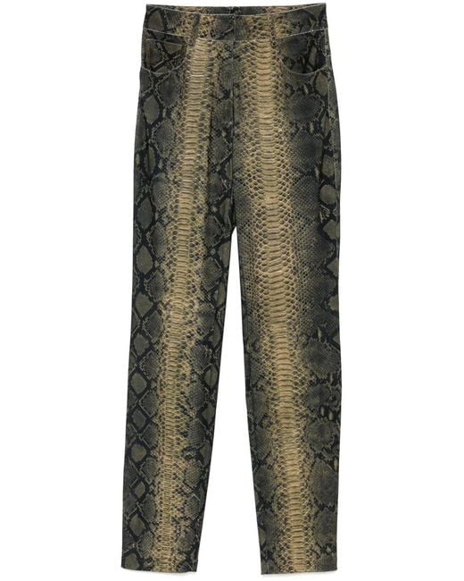 Norma Kamali High Waist Legging in het Green
