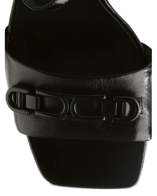 Högl Black Charlotta 70Mm Block-Heel Sandals