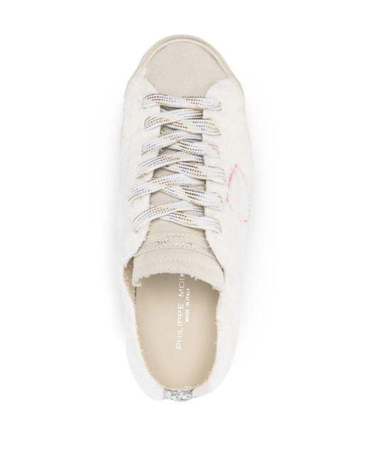 Philippe Model White Prxs Tennis Sneakers