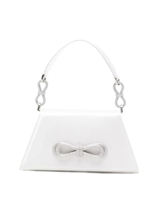 Mach & Mach Samantha ハンドバッグ M ホワイト | Lyst