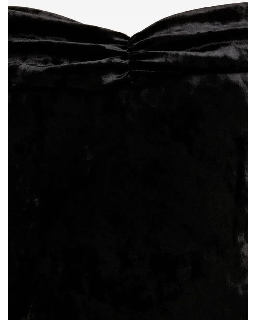 Guess Black Off-Shoulder Long-Sleeve Dress